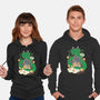 Saiyan Maneki Neko-Unisex-Pullover-Sweatshirt-ellr