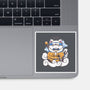 Ninja Maneki Neko-None-Glossy-Sticker-ellr