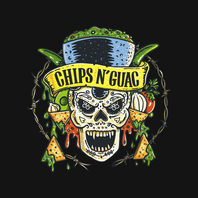 Chips N Guac-Unisex-Baseball-Tee-Wenceslao A Romero