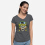 Chips N Guac-Womens-V-Neck-Tee-Wenceslao A Romero