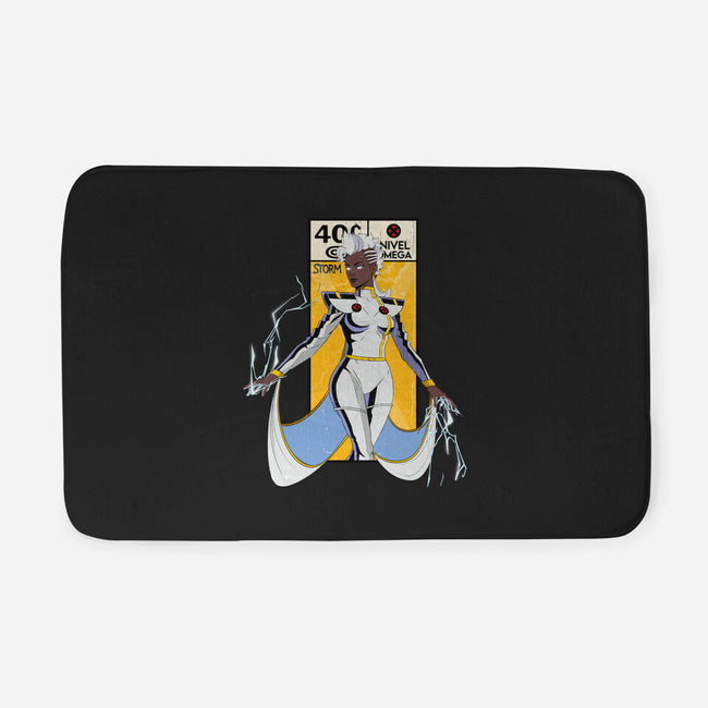 The Fury Of The Storm-None-Memory Foam-Bath Mat-AqueleJutsu