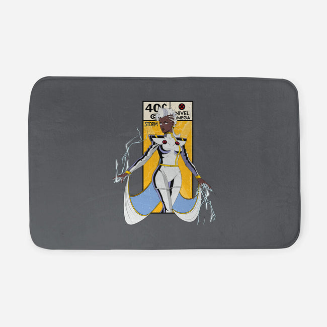 The Fury Of The Storm-None-Memory Foam-Bath Mat-AqueleJutsu