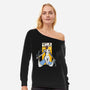 The Fury Of The Storm-Womens-Off Shoulder-Sweatshirt-AqueleJutsu