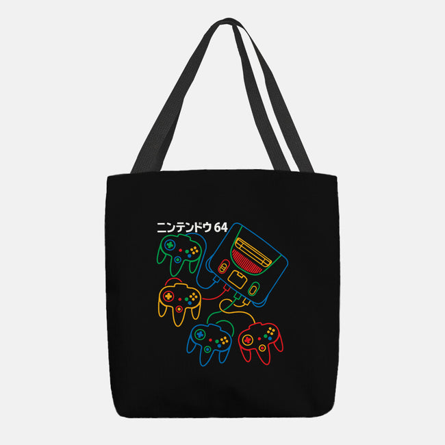 Retro N64-None-Basic Tote-Bag-dalethesk8er