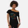 Retro N64-Womens-Off Shoulder-Tee-dalethesk8er