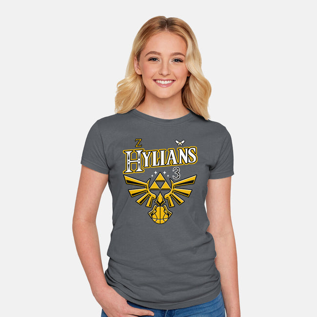 Hylians Jersey-Womens-Fitted-Tee-estudiofitas