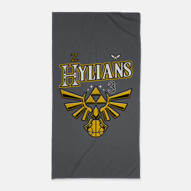 Hylians Jersey-None-Beach-Towel-estudiofitas