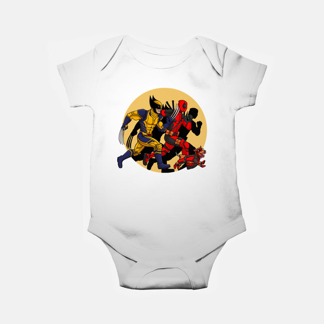 The Adventure Of Deapool And Wolverine-Baby-Basic-Onesie-sin9lefighter