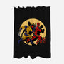 The Adventure Of Deapool And Wolverine-None-Polyester-Shower Curtain-sin9lefighter