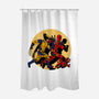 The Adventure Of Deapool And Wolverine-None-Polyester-Shower Curtain-sin9lefighter