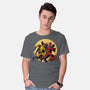 The Adventure Of Deapool And Wolverine-Mens-Basic-Tee-sin9lefighter