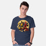 The Adventure Of Deapool And Wolverine-Mens-Basic-Tee-sin9lefighter