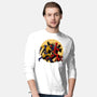 The Adventure Of Deapool And Wolverine-Mens-Long Sleeved-Tee-sin9lefighter