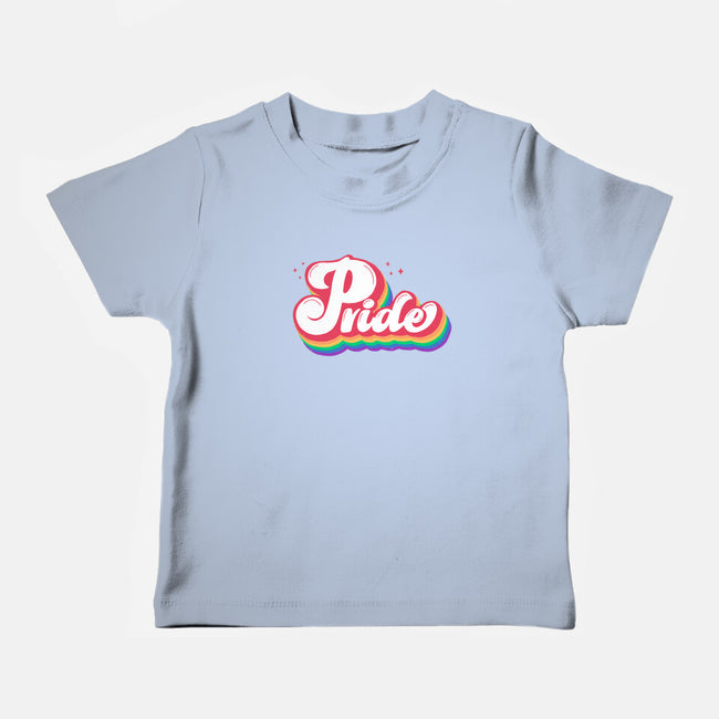 Pride Vintage Text-Baby-Basic-Tee-xMorfina