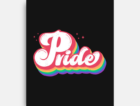 Pride Vintage Text