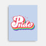 Pride Vintage Text-None-Stretched-Canvas-xMorfina