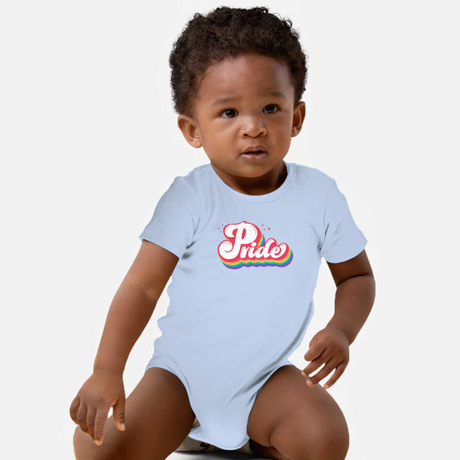 Pride Vintage Text-Baby-Basic-Onesie-xMorfina