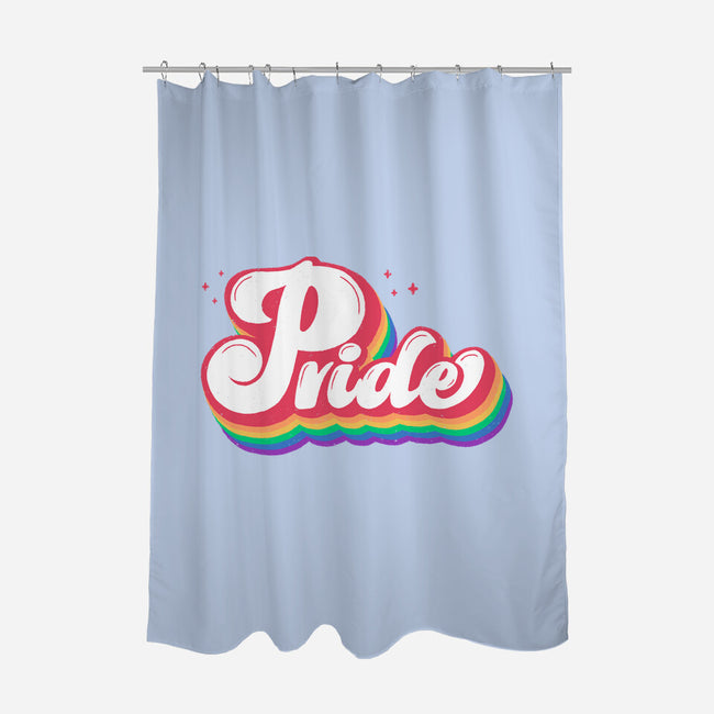 Pride Vintage Text-None-Polyester-Shower Curtain-xMorfina