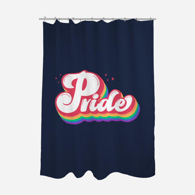 Pride Vintage Text-None-Polyester-Shower Curtain-xMorfina