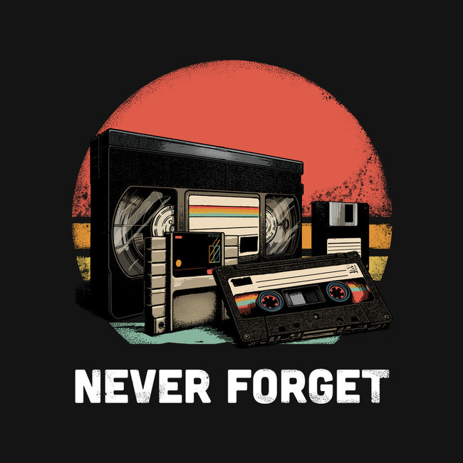 Never Forget Cassette-None-Beach-Towel-GoshWow