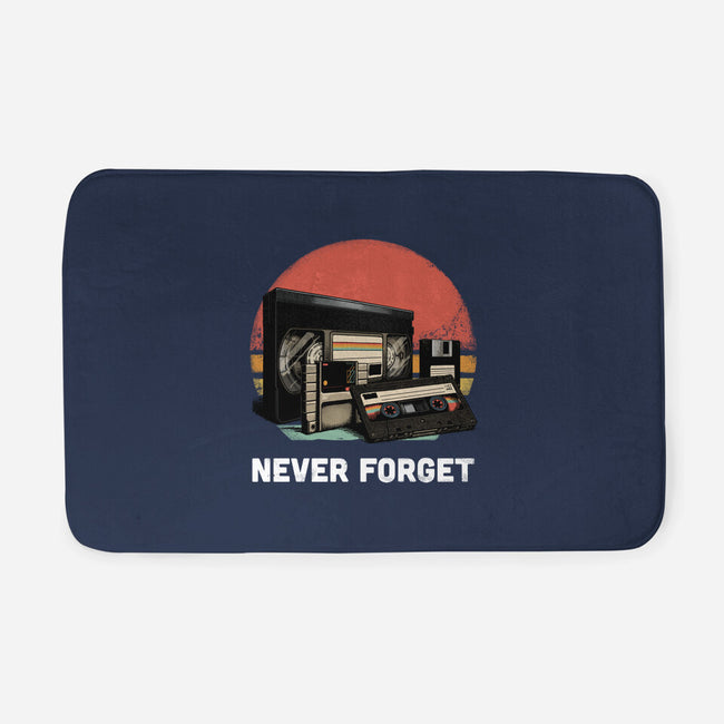 Never Forget Cassette-None-Memory Foam-Bath Mat-GoshWow