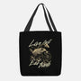 Raccoon Live Fast Eat Trash-None-Basic Tote-Bag-GoshWow