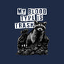 Trash Blood Type-None-Stretched-Canvas-GoshWow