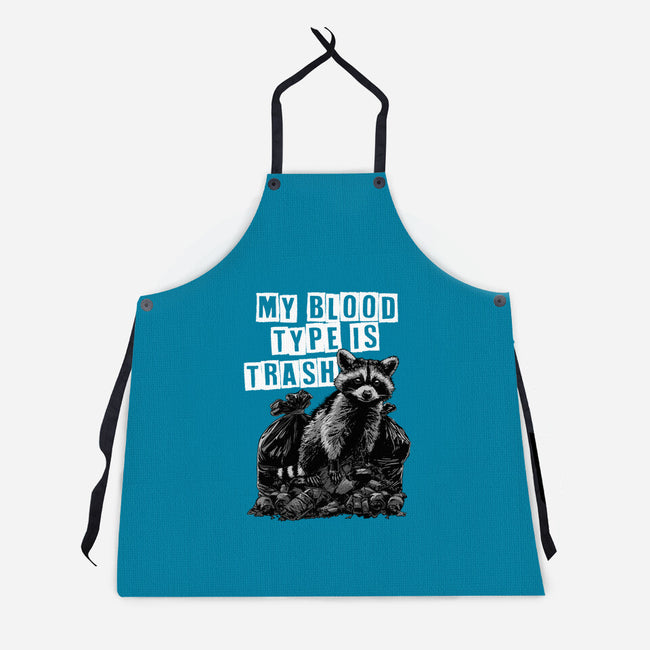 Trash Blood Type-Unisex-Kitchen-Apron-GoshWow