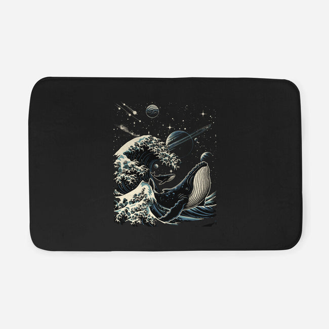 Cosmic Kanagawa-None-Memory Foam-Bath Mat-GoshWow