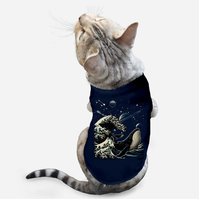 Cosmic Kanagawa-Cat-Basic-Pet Tank-GoshWow