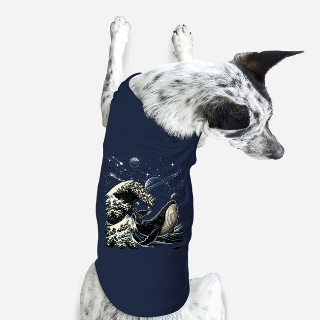 Cosmic Kanagawa-Dog-Basic-Pet Tank-GoshWow