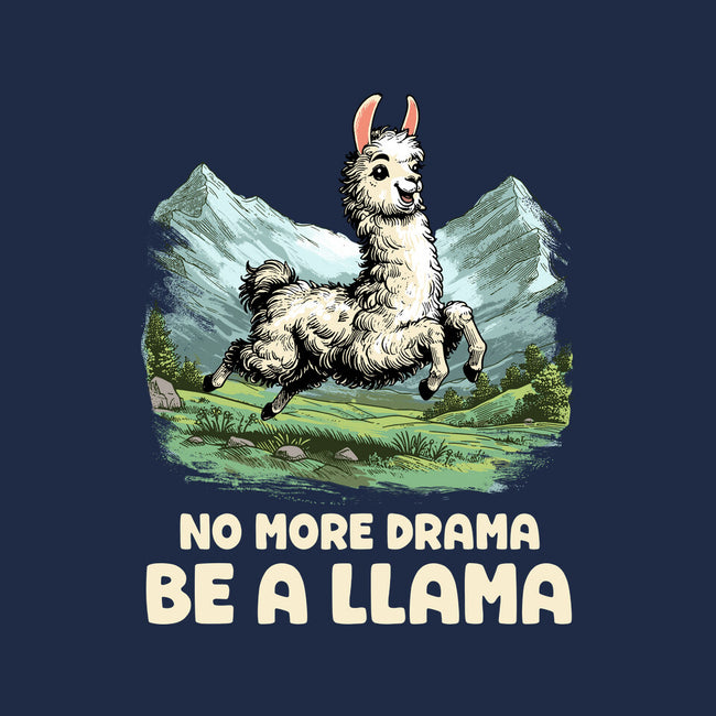 Drama Llama-None-Removable Cover-Throw Pillow-GoshWow