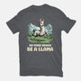 Drama Llama-Womens-Basic-Tee-GoshWow