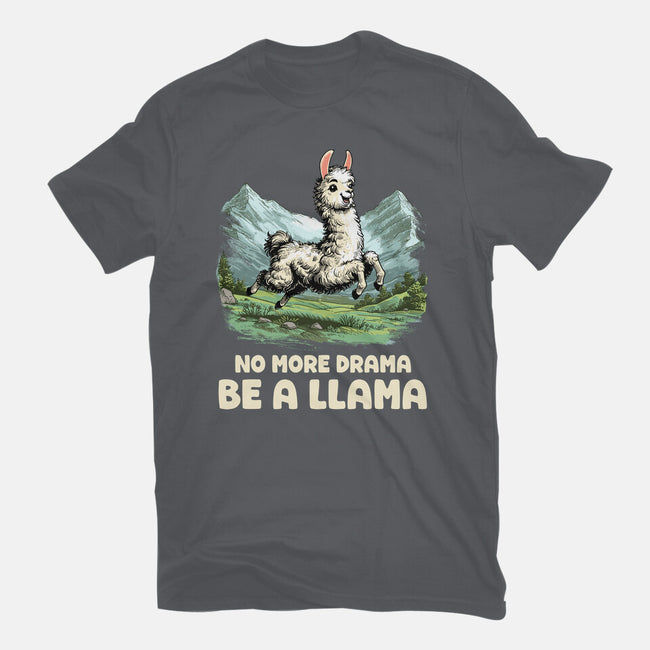 Drama Llama-Mens-Basic-Tee-GoshWow