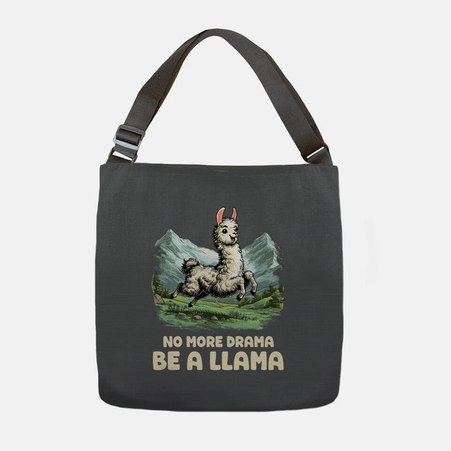 Drama Llama-None-Adjustable Tote-Bag-GoshWow