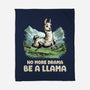 Drama Llama-None-Fleece-Blanket-GoshWow