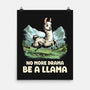 Drama Llama-None-Matte-Poster-GoshWow