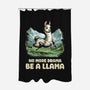 Drama Llama-None-Polyester-Shower Curtain-GoshWow