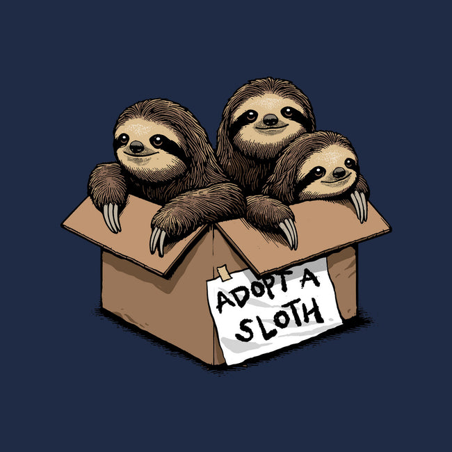 Adopt A Sloth-Mens-Basic-Tee-GoshWow