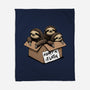 Adopt A Sloth-None-Fleece-Blanket-GoshWow