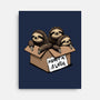 Adopt A Sloth-None-Stretched-Canvas-GoshWow