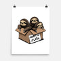 Adopt A Sloth-None-Matte-Poster-GoshWow