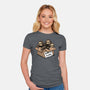 Adopt A Sloth-Womens-Fitted-Tee-GoshWow