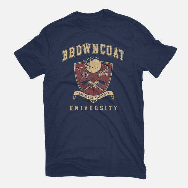 Browncoat University-Womens-Fitted-Tee-ACraigL