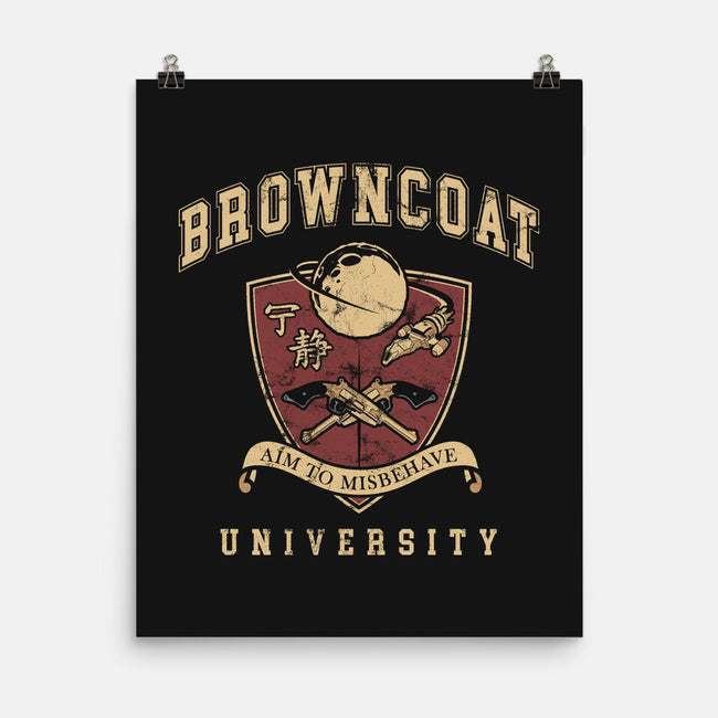 Browncoat University-None-Matte-Poster-ACraigL