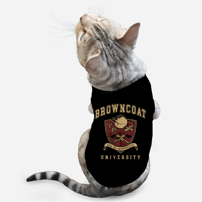 Browncoat University-Cat-Basic-Pet Tank-ACraigL