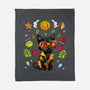 Summer Black Cat-None-Fleece-Blanket-JamesQJO