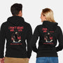 Black Cat Rules-Unisex-Zip-Up-Sweatshirt-alfbocreative