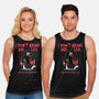 Black Cat Rules-Unisex-Basic-Tank-alfbocreative