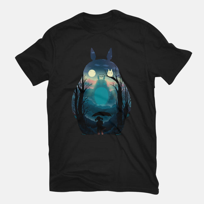 Finding Totoro-Mens-Heavyweight-Tee-alfbocreative